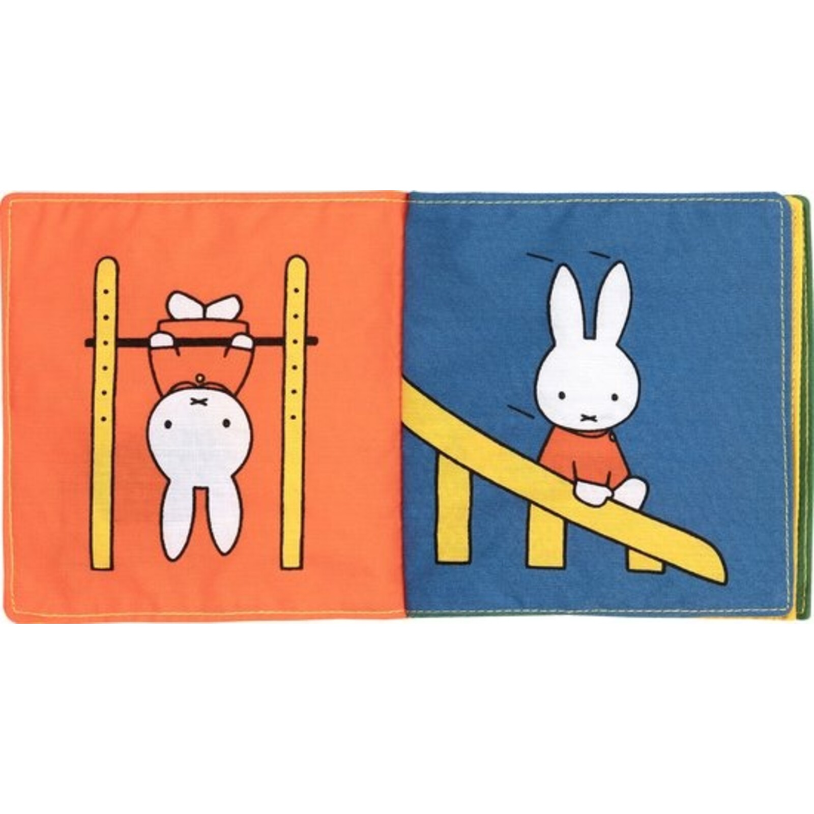 knisperboekje, nijntje speelt buiten (crackle book, miffy is playing outside)