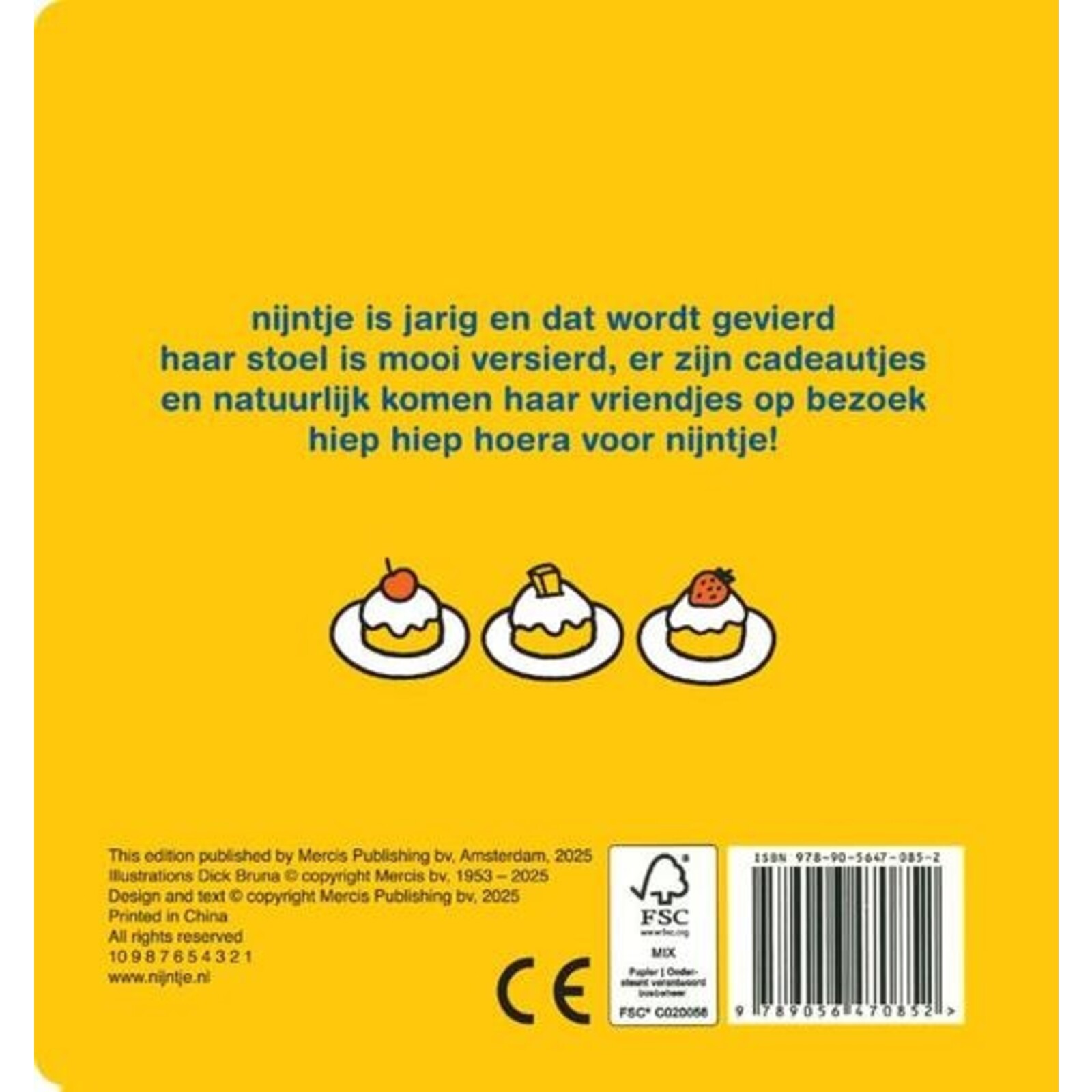 cardboard book with views, hooray for Miffy (hoera voor nijntje)