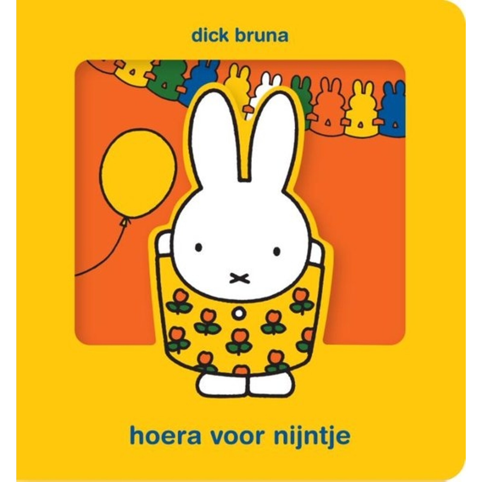 kartonboek met doorkijkjes - hoera voor nijntje