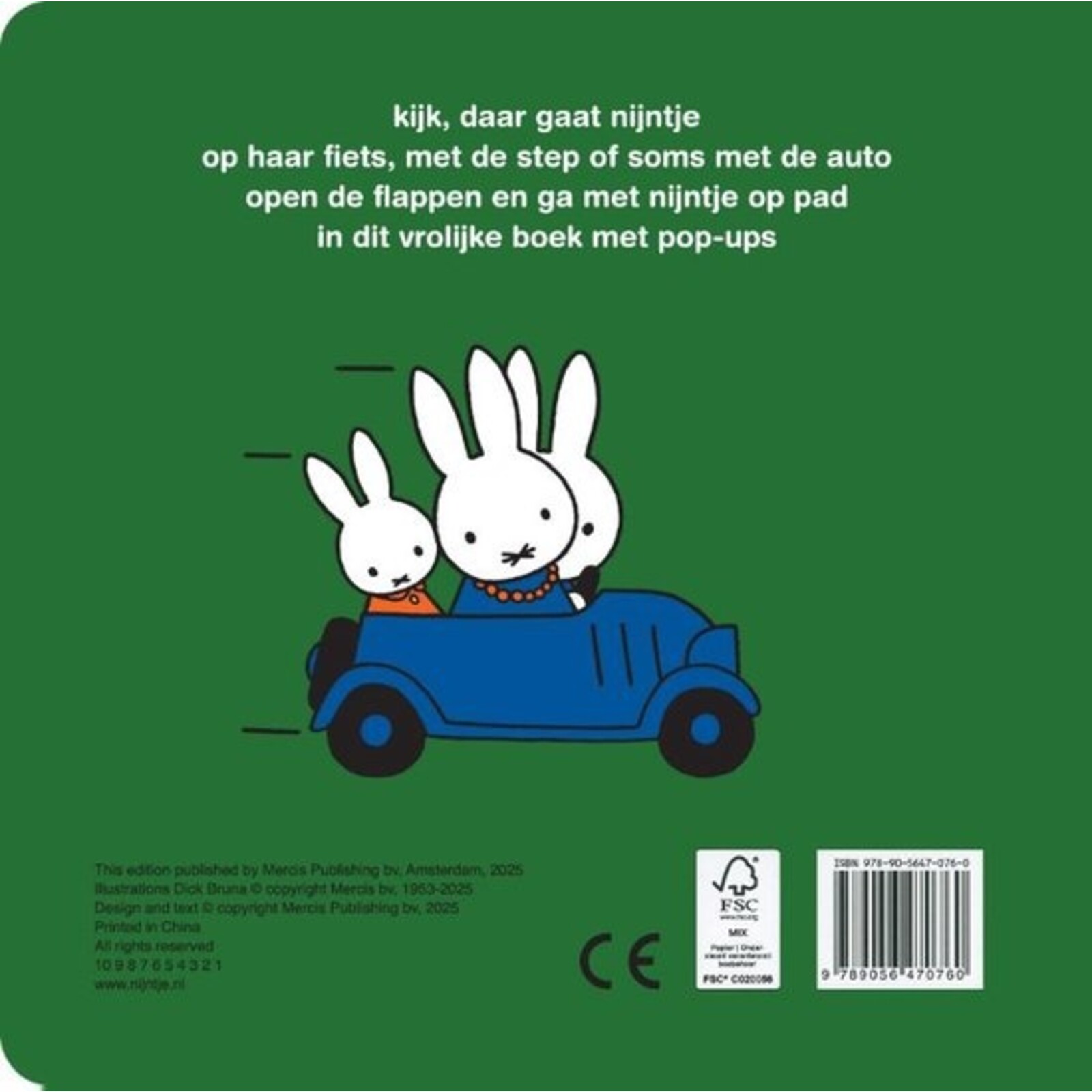 pop-up boek, daar gaat nijntje