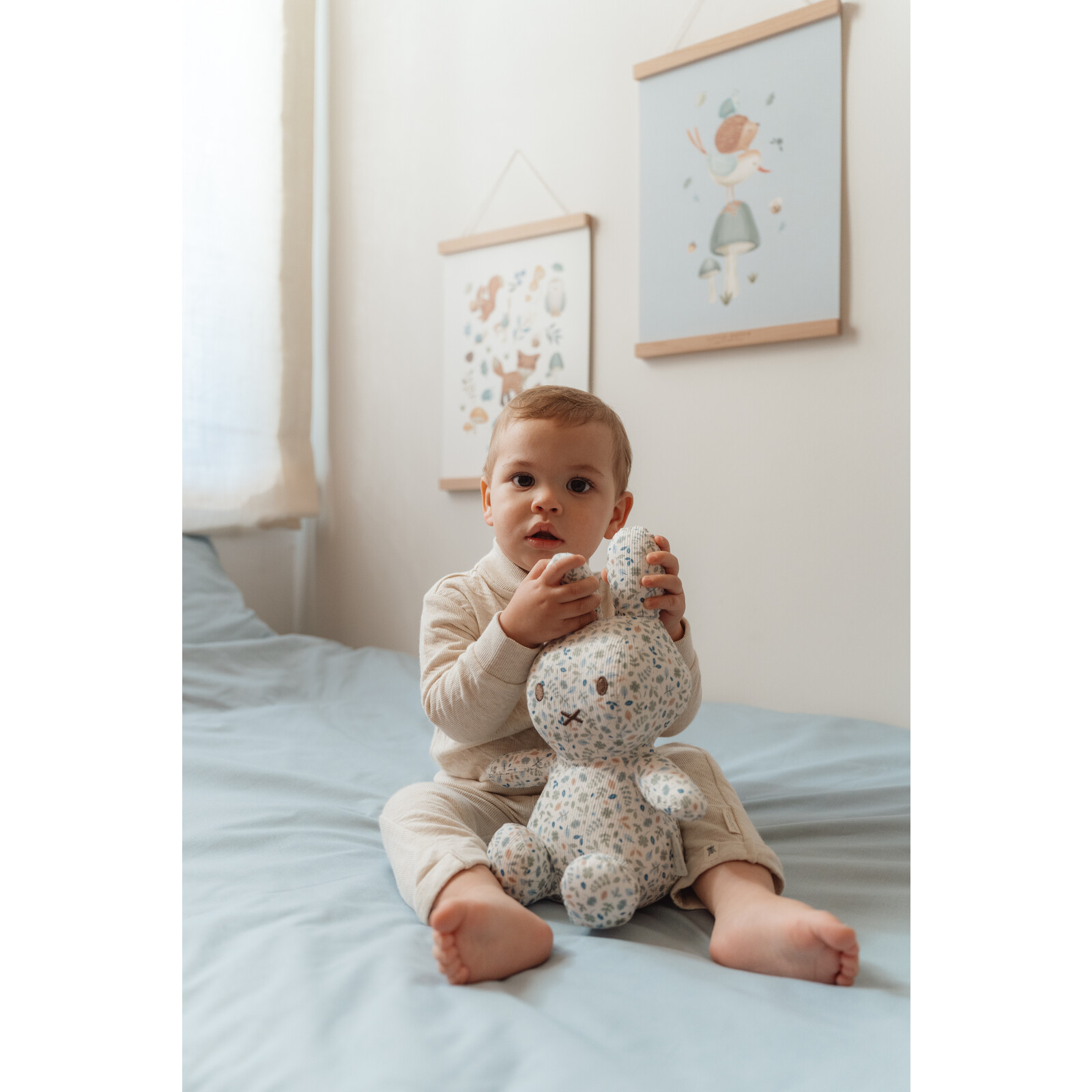 Lucky Leaves Miffy cuddly toy all-over 30cm