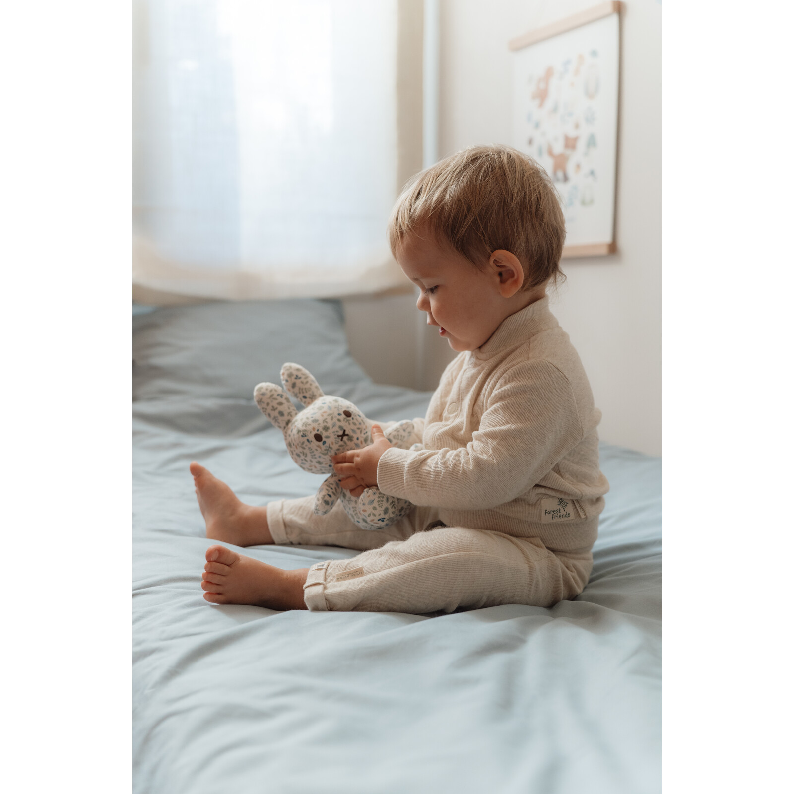 Lucky Leaves Miffy cuddly toy all-over 20cm