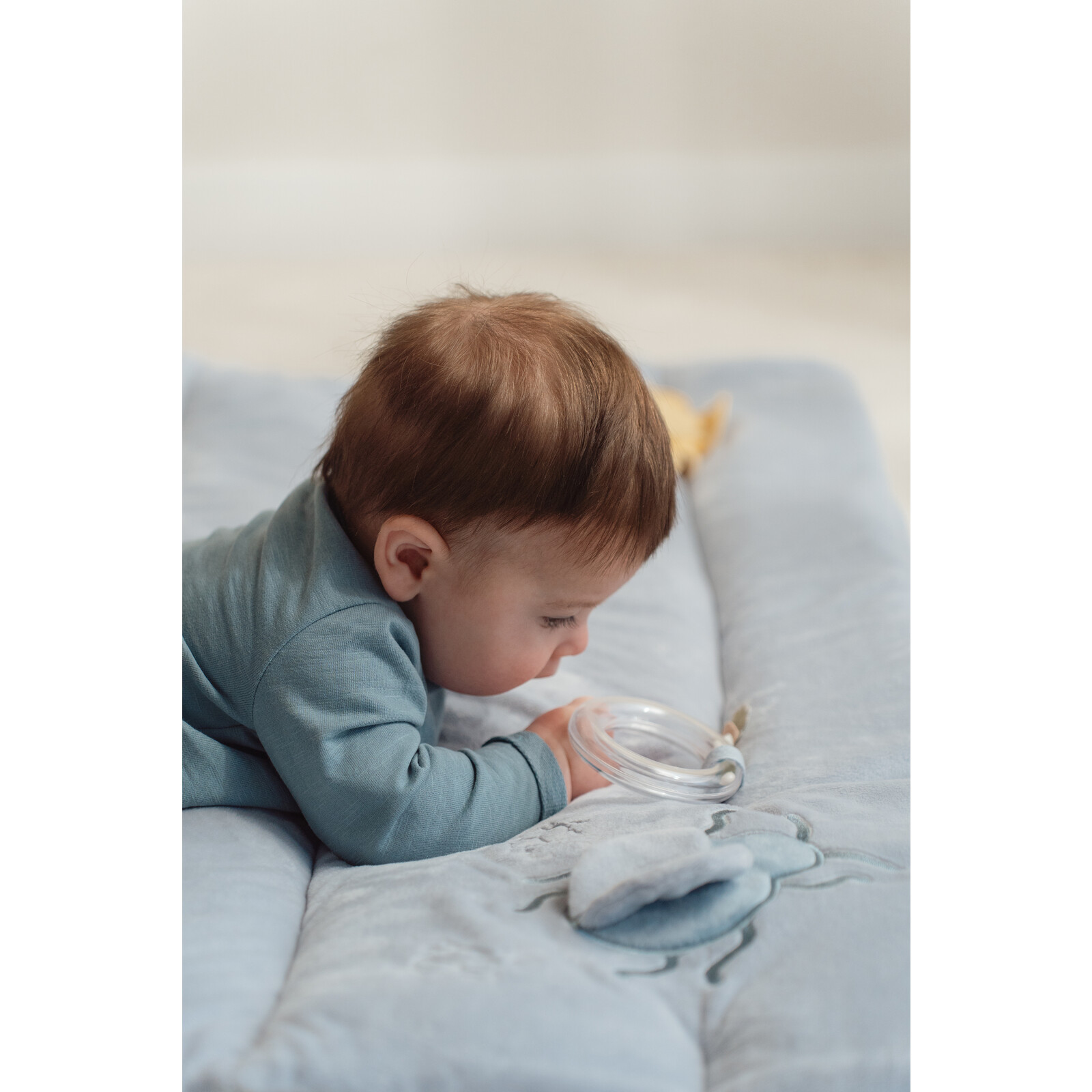 Lucky Leaves box blanket