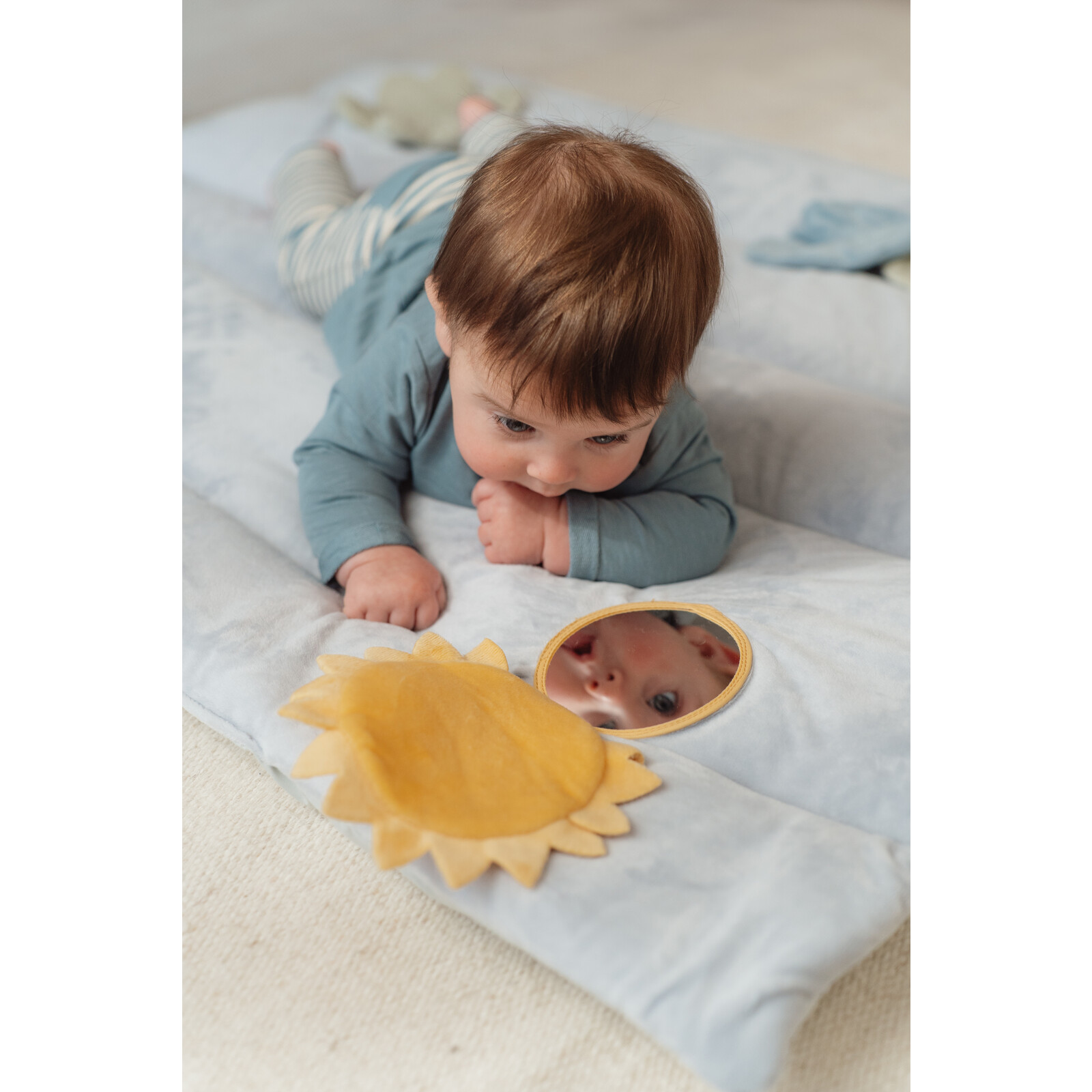 Lucky Leaves box blanket