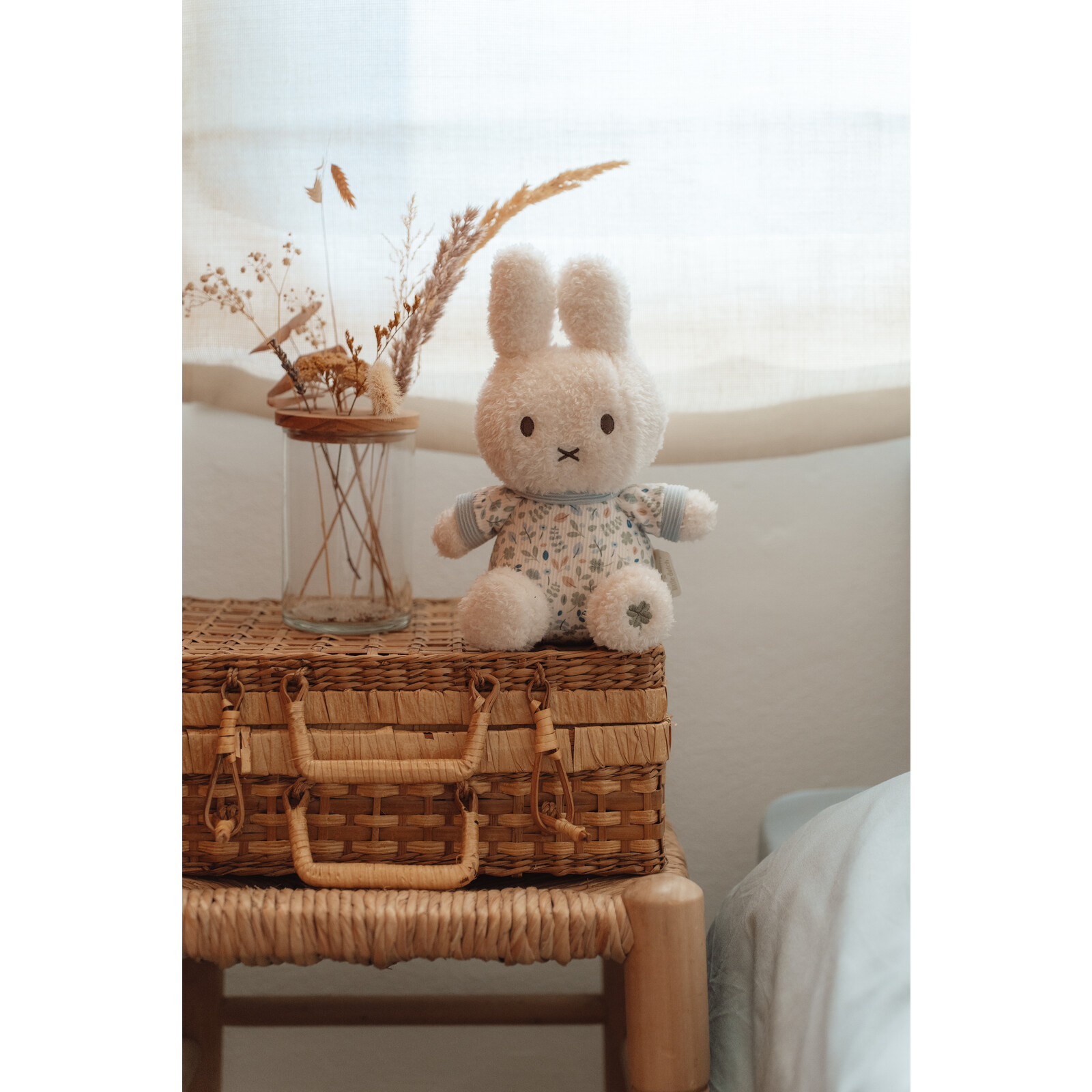 Lucky Leaves Miffy cuddly toy 20cm