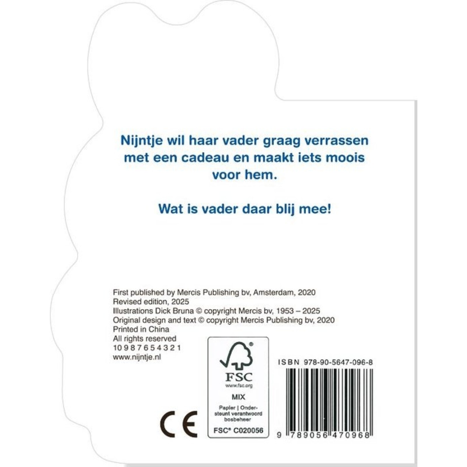 NIETZICHTBAAR cadeauboekje nijntje en vader