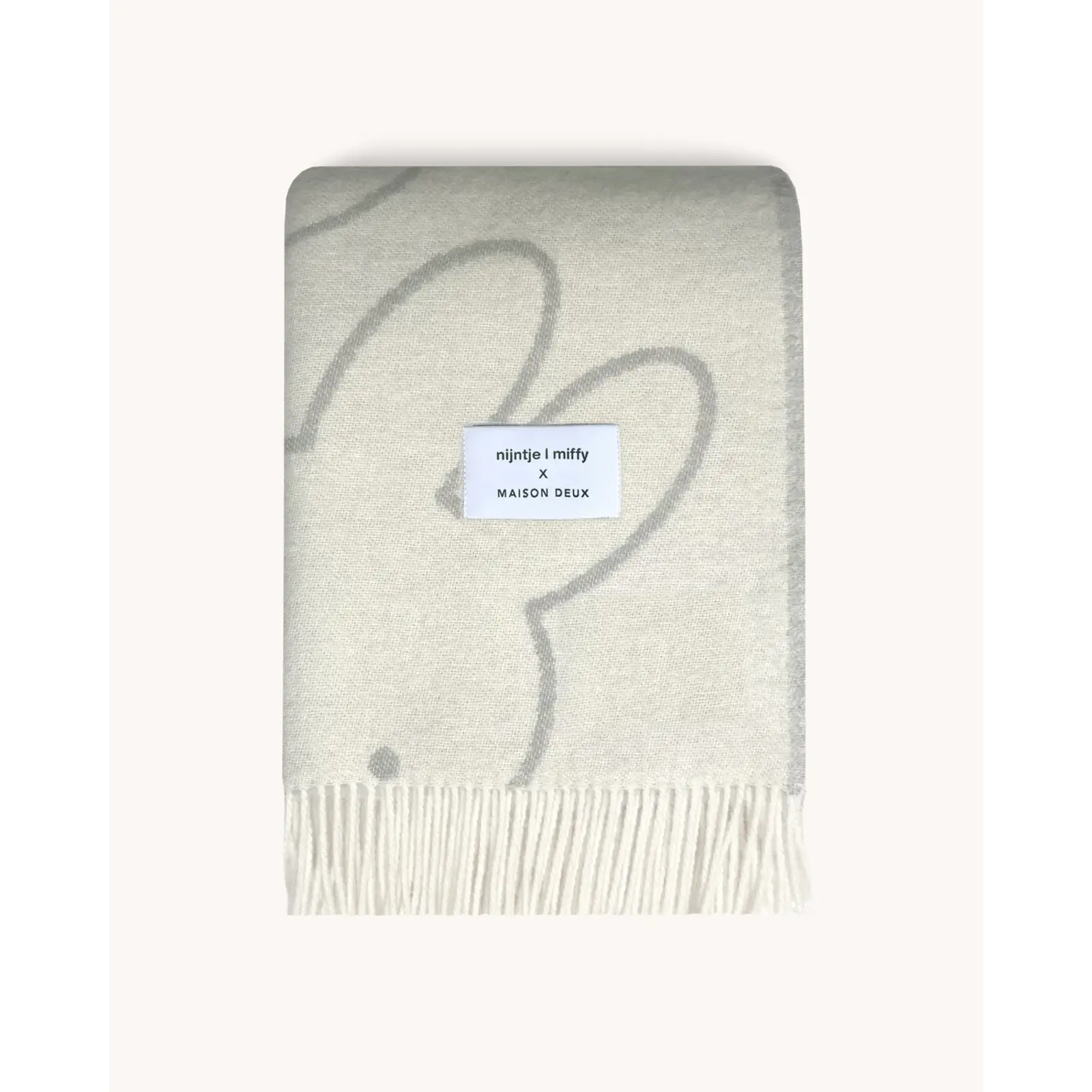 Miffy Plaid - White Cloud