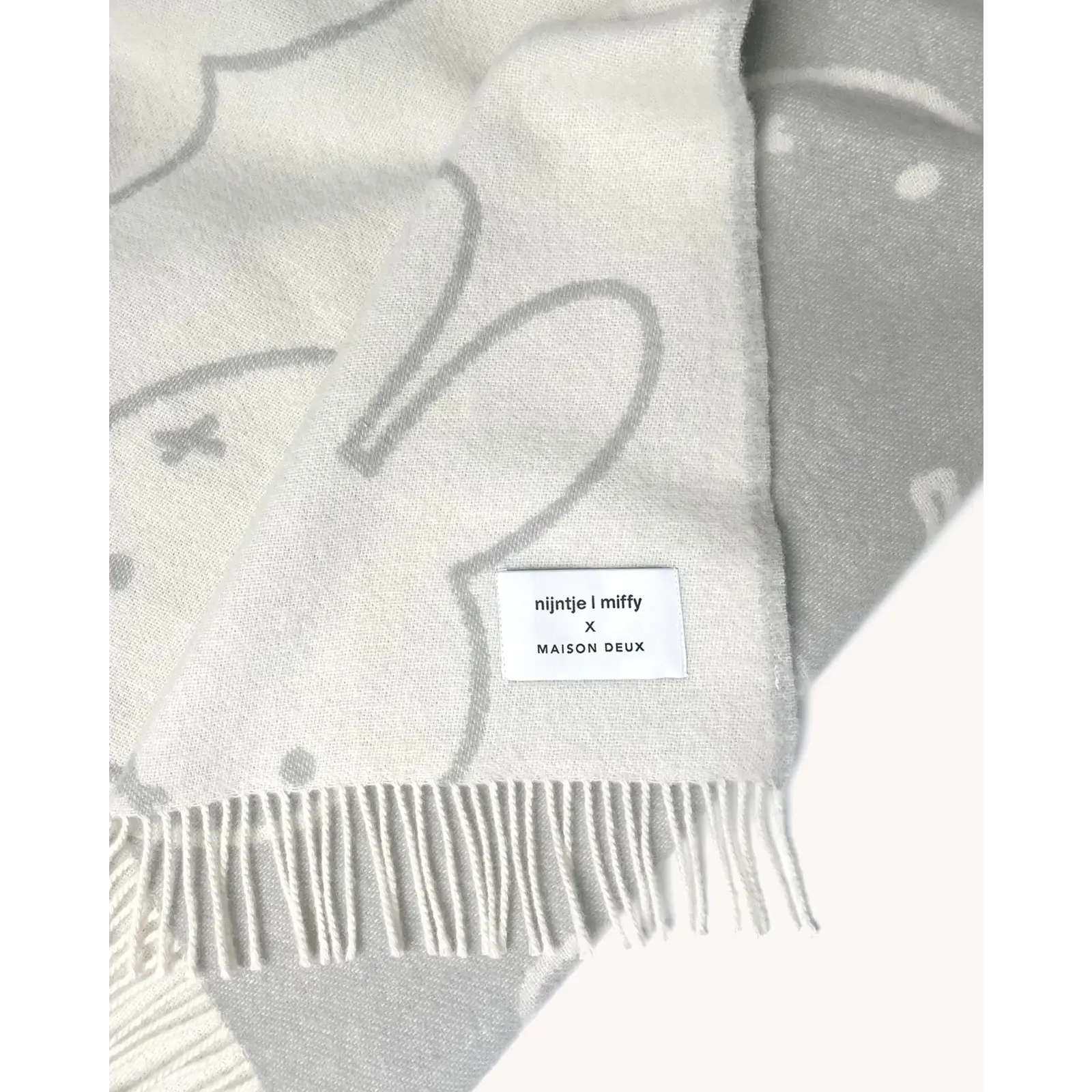 Miffy Plaid - White Cloud