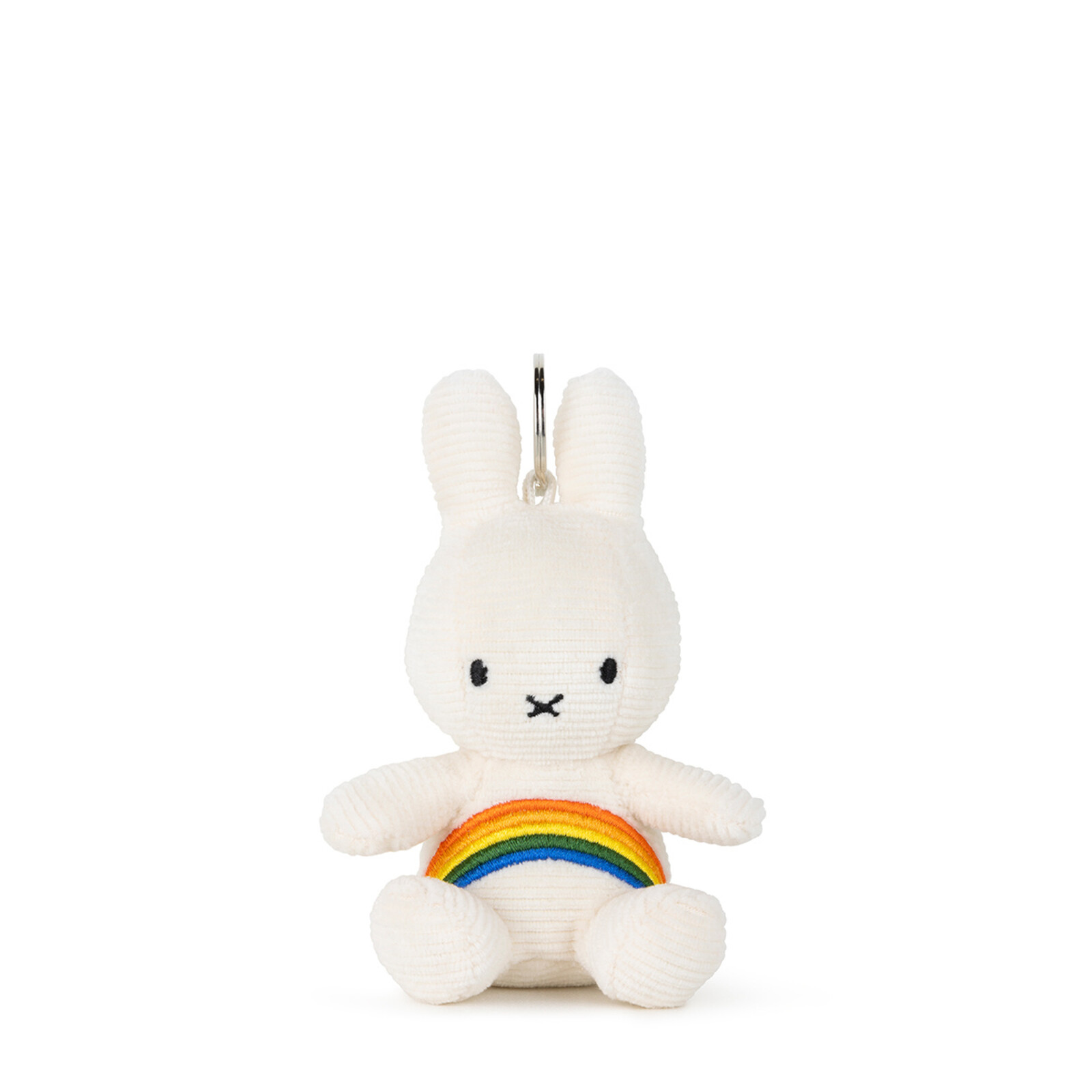 Miffy Regenbogen Schlüsselanhänger Off White 10 cm - 4''
