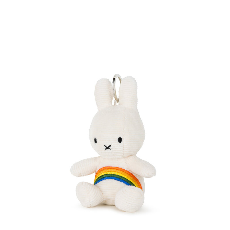 Miffy Rainbow Keychain Offwhite 10 cm - 4''