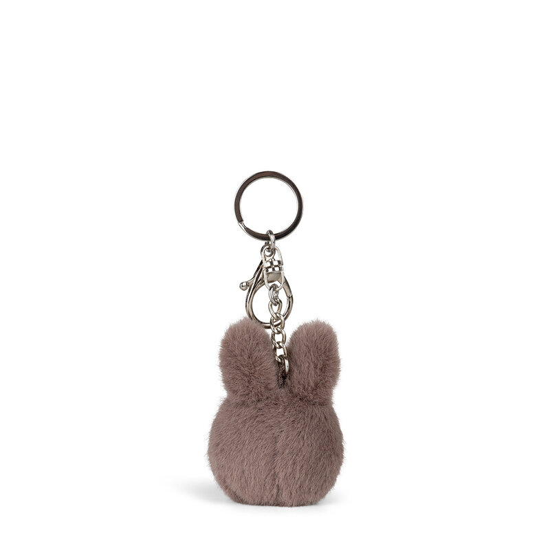 Miffy ECO Fuzzy Schlüsselanhänger Taupe - 8 cm