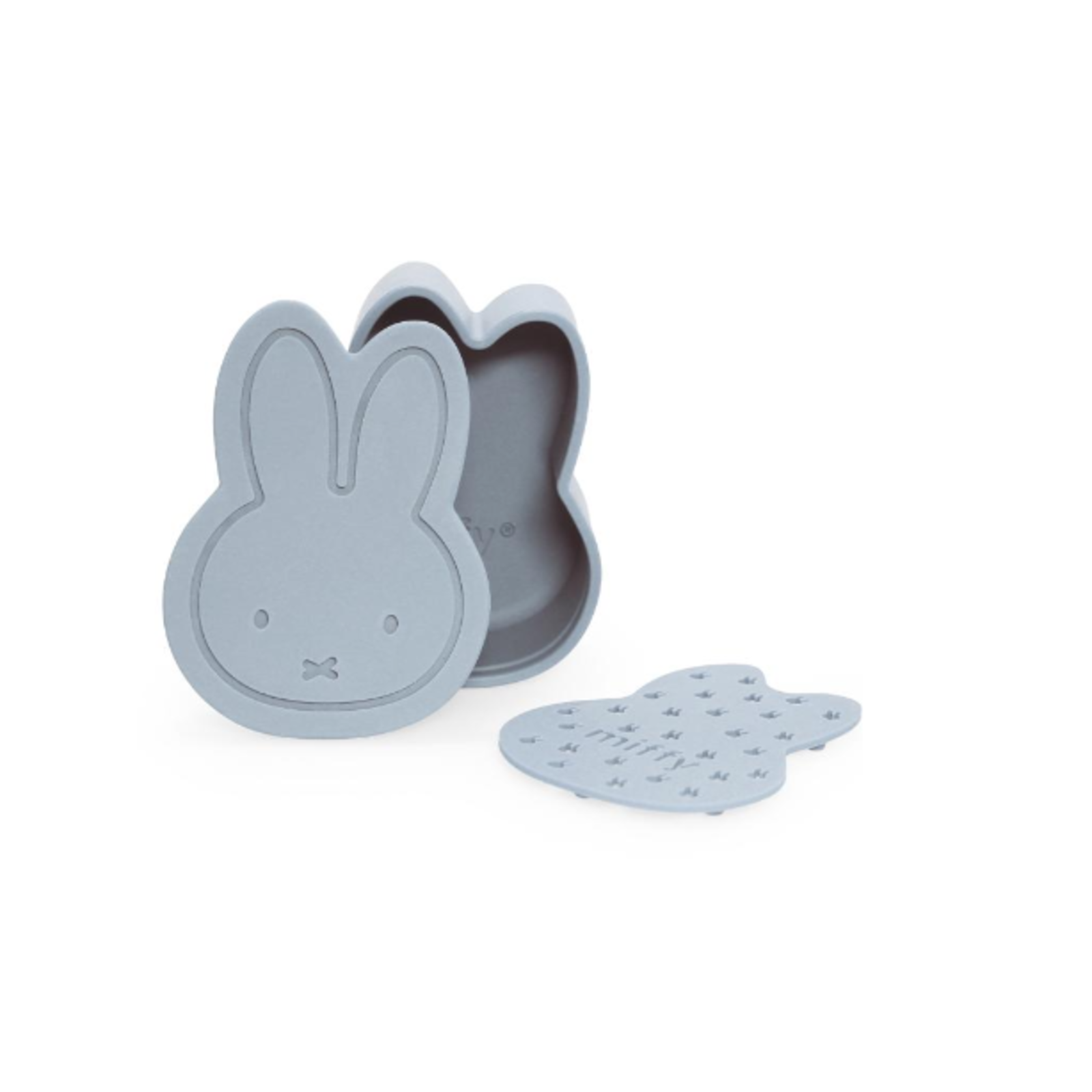 miffy travel- storage box  silver blue