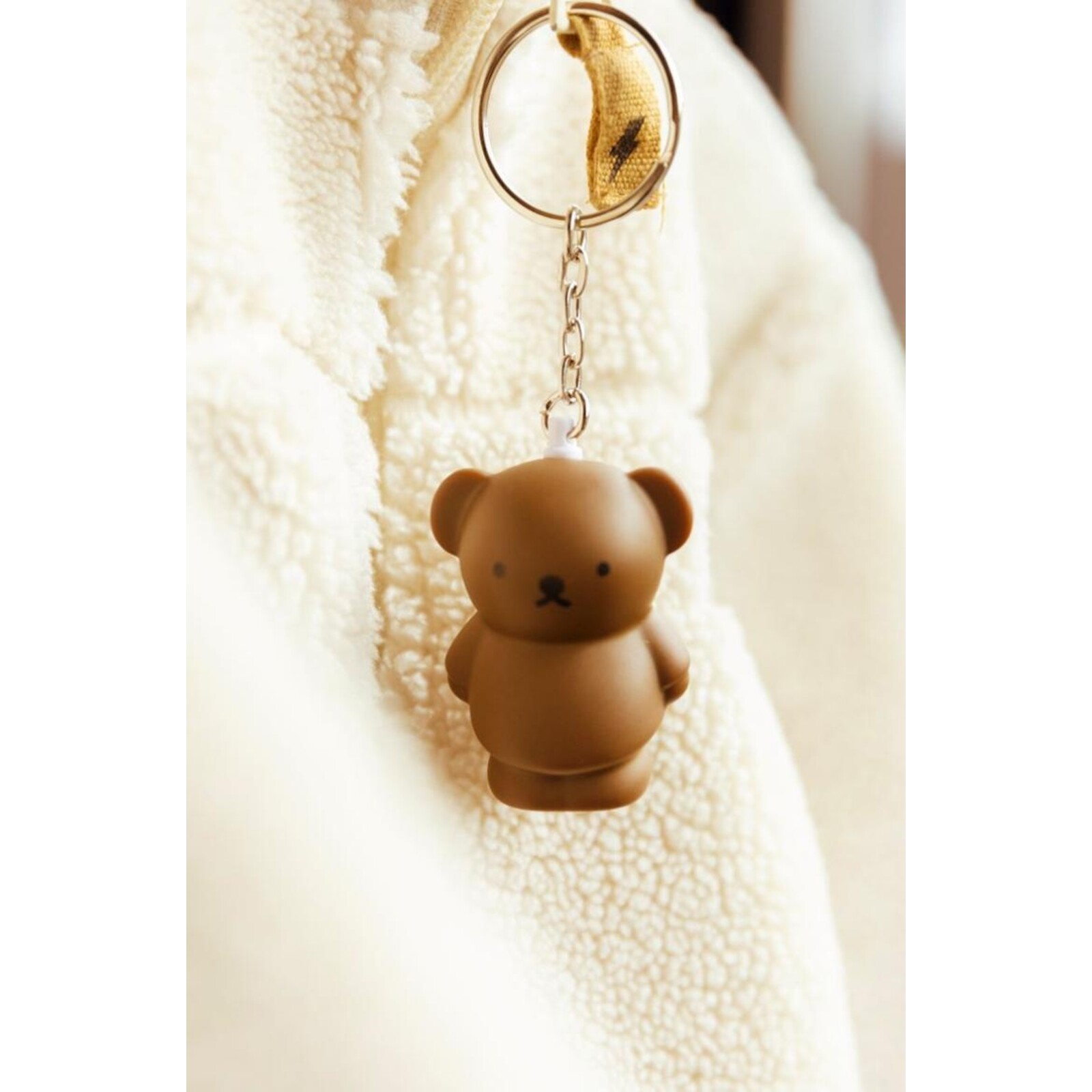 Boris sleutelhanger bruin