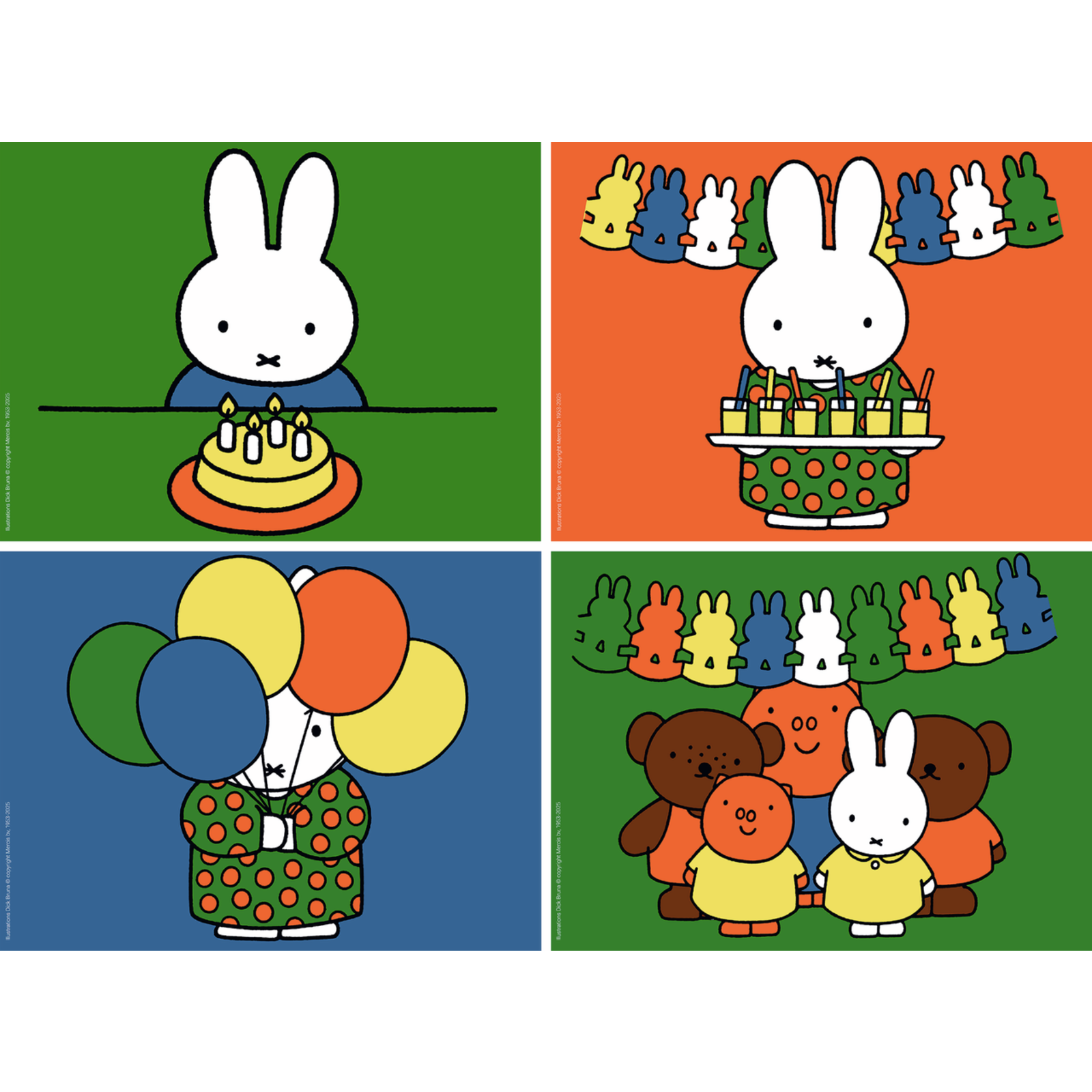 Puzzle Miffy 70 years