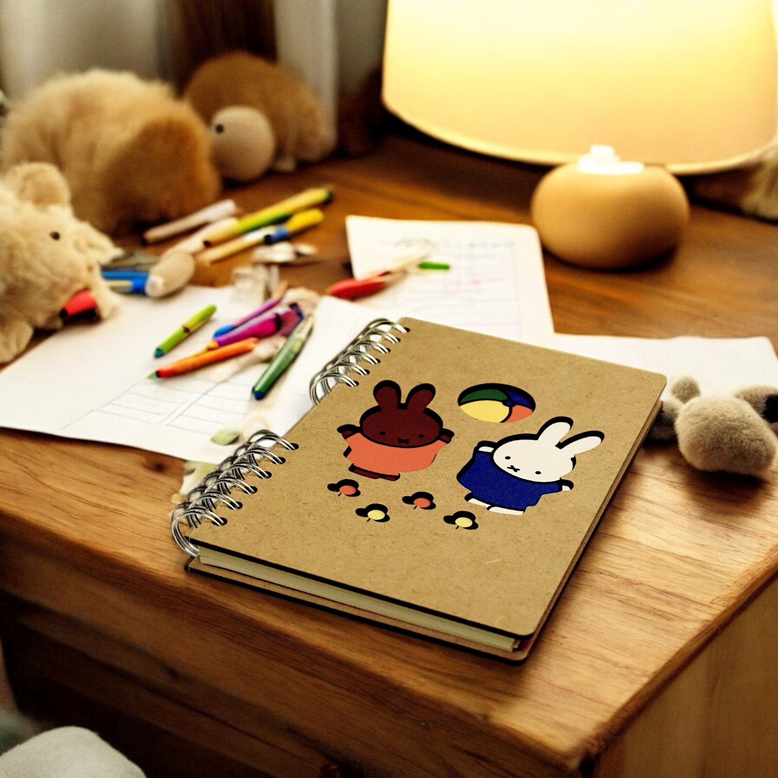 miffy und melanie journal A5 lined