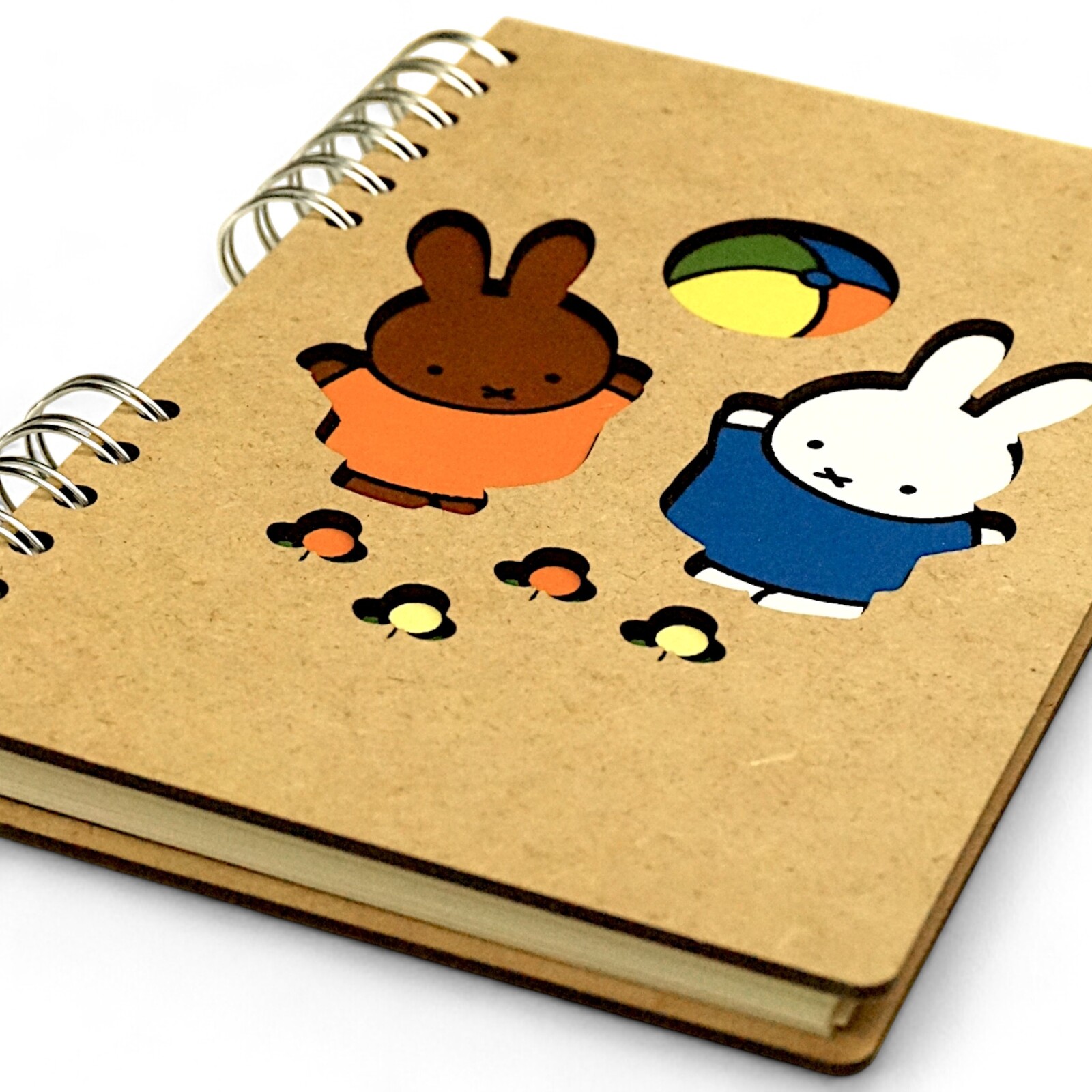 miffy und melanie A5-Notizbuch mit Linien