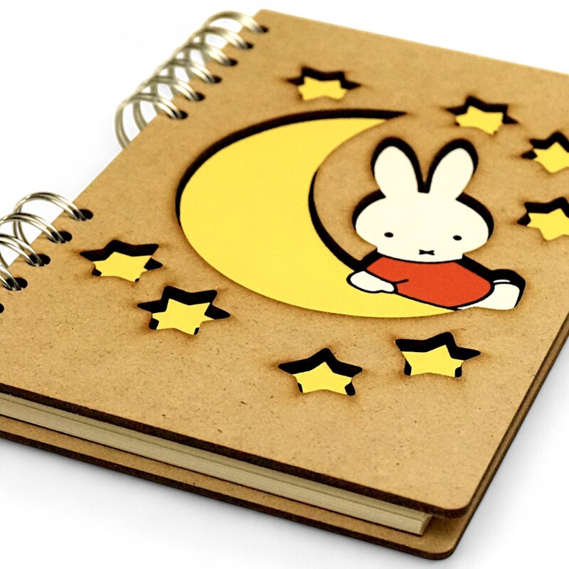 Miffy auf dem Mond journal A5 lined