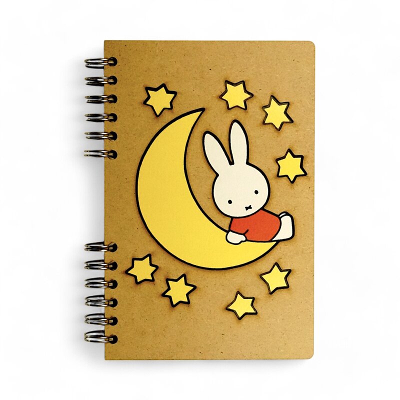Miffy auf dem Mond journal A5 lined