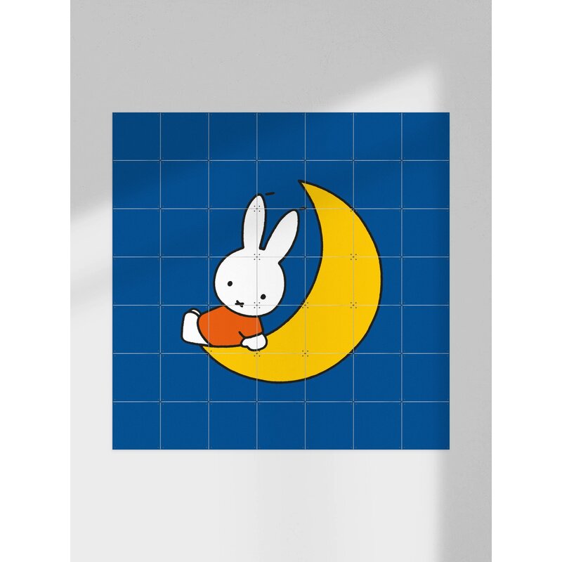 Wanddekoration Miffy Mond S10