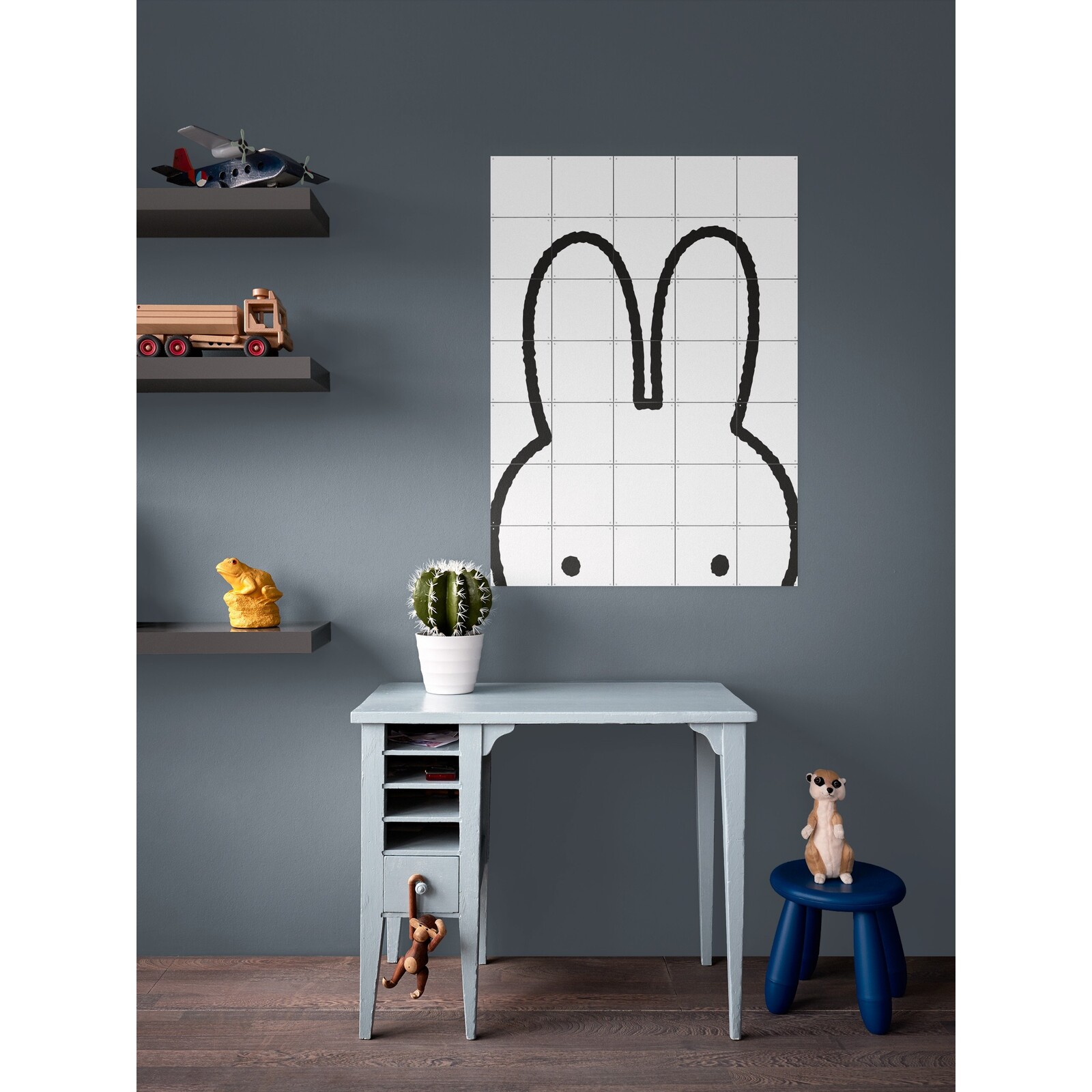 Wall decoration Miffy ears M10