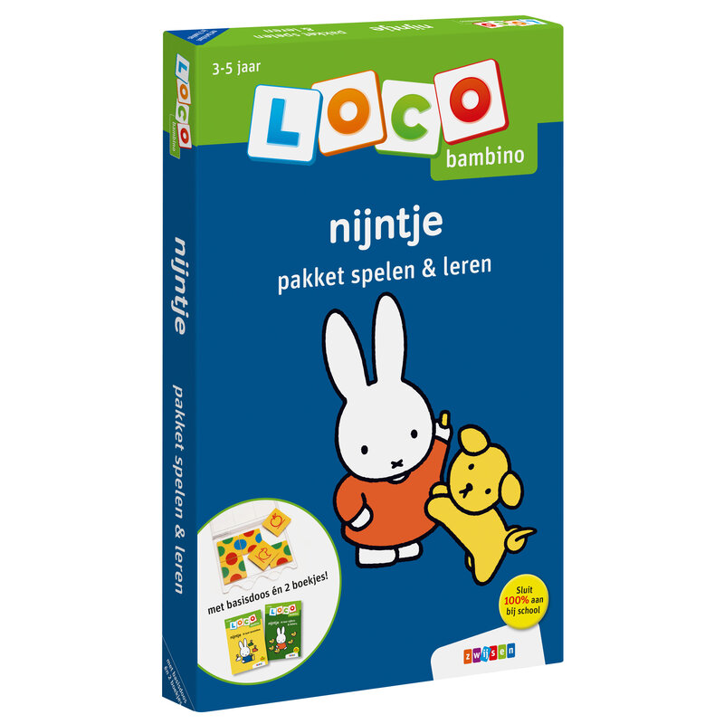 Loco bambino miffy package play & learn