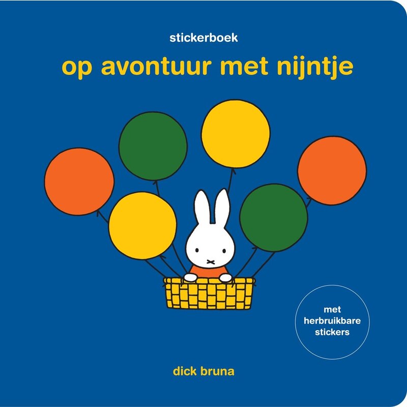 stickerboek - op avontuur met nijntje
