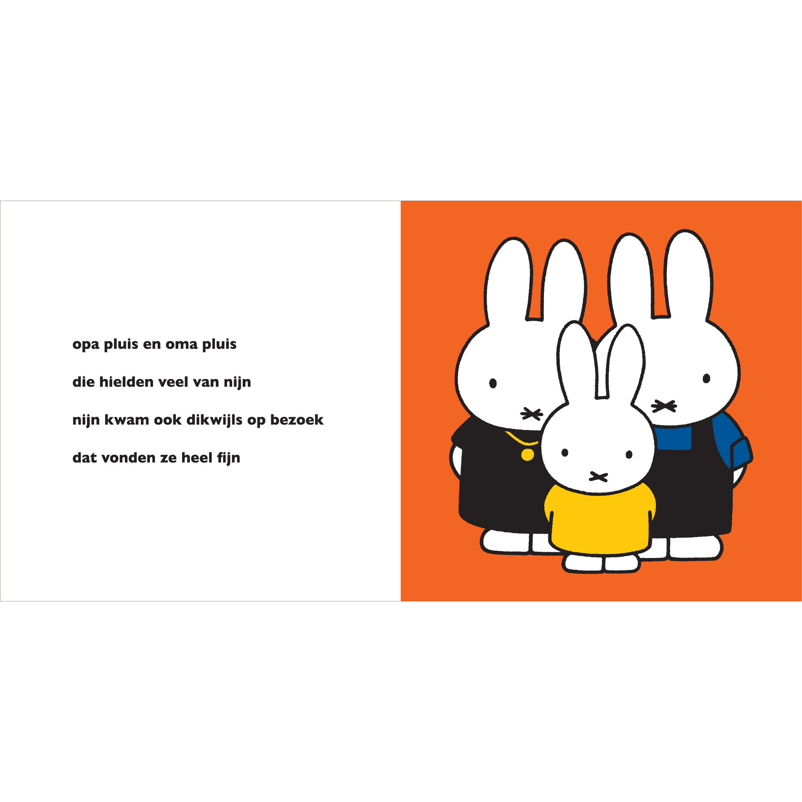 opa en oma pluis XL (grandpa and grandma bunny XL)