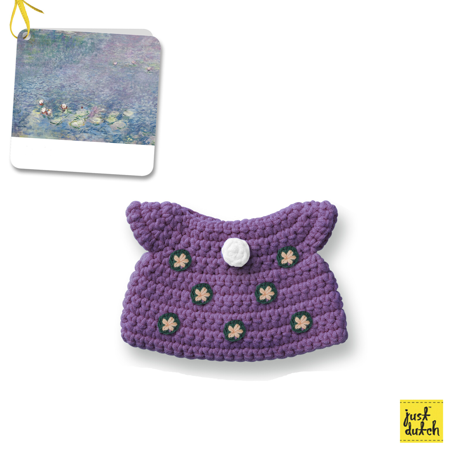 Monet Kleid handgefertigt