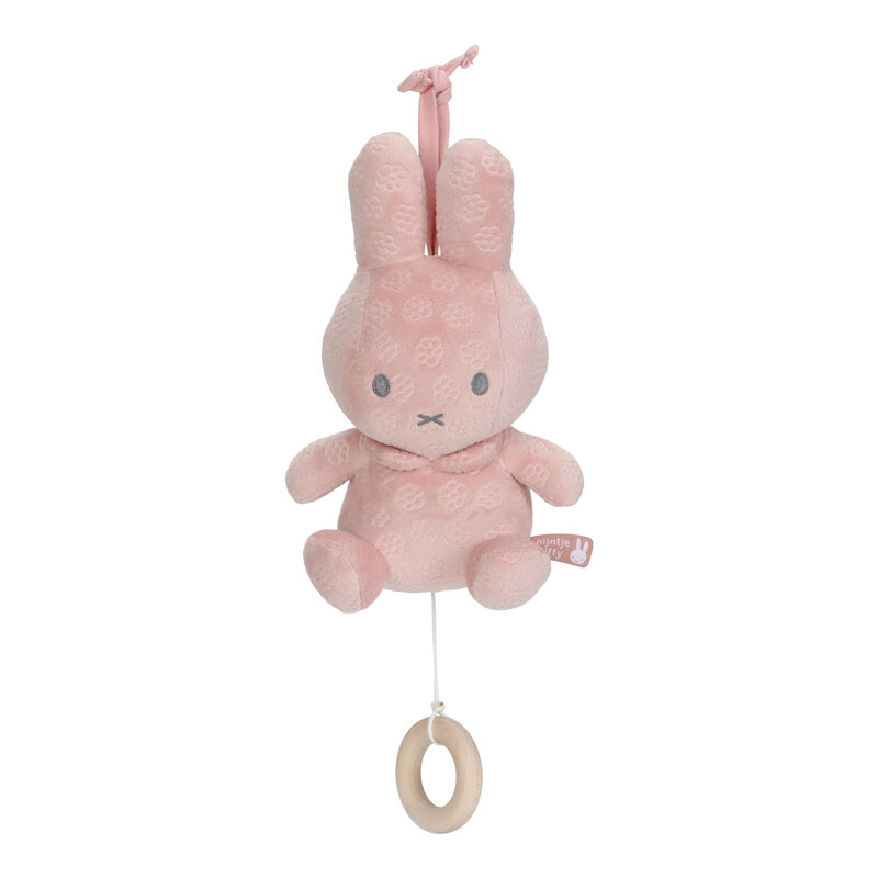 Miffy Spieluhr rosa Blume