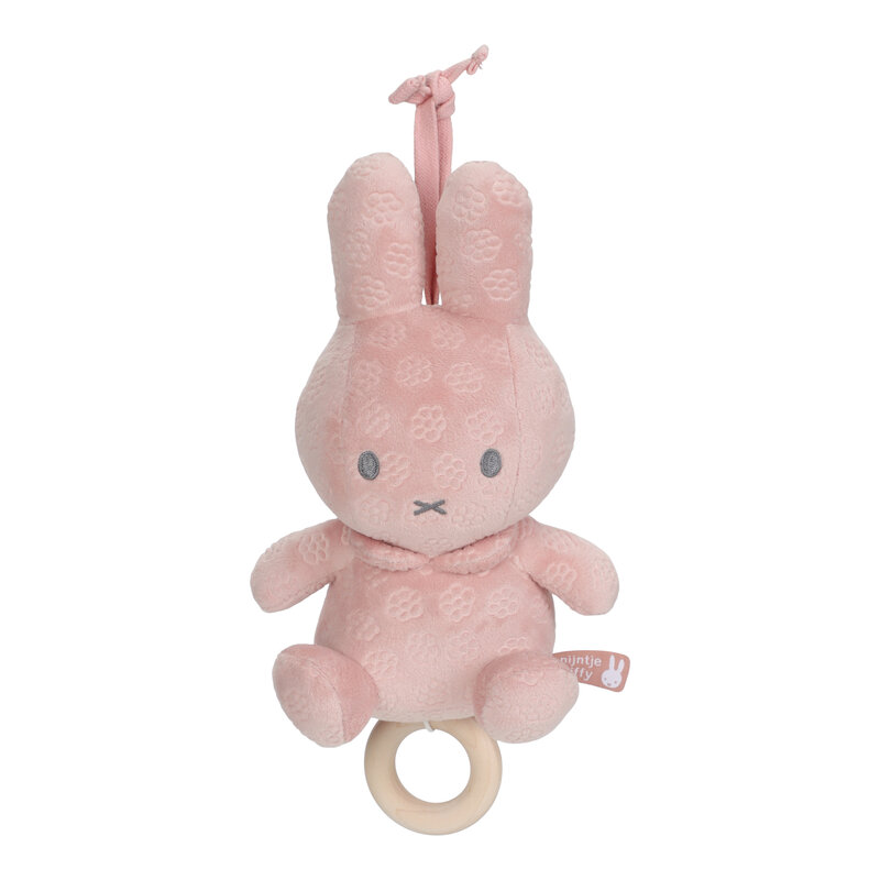 Miffy Spieluhr rosa Blume
