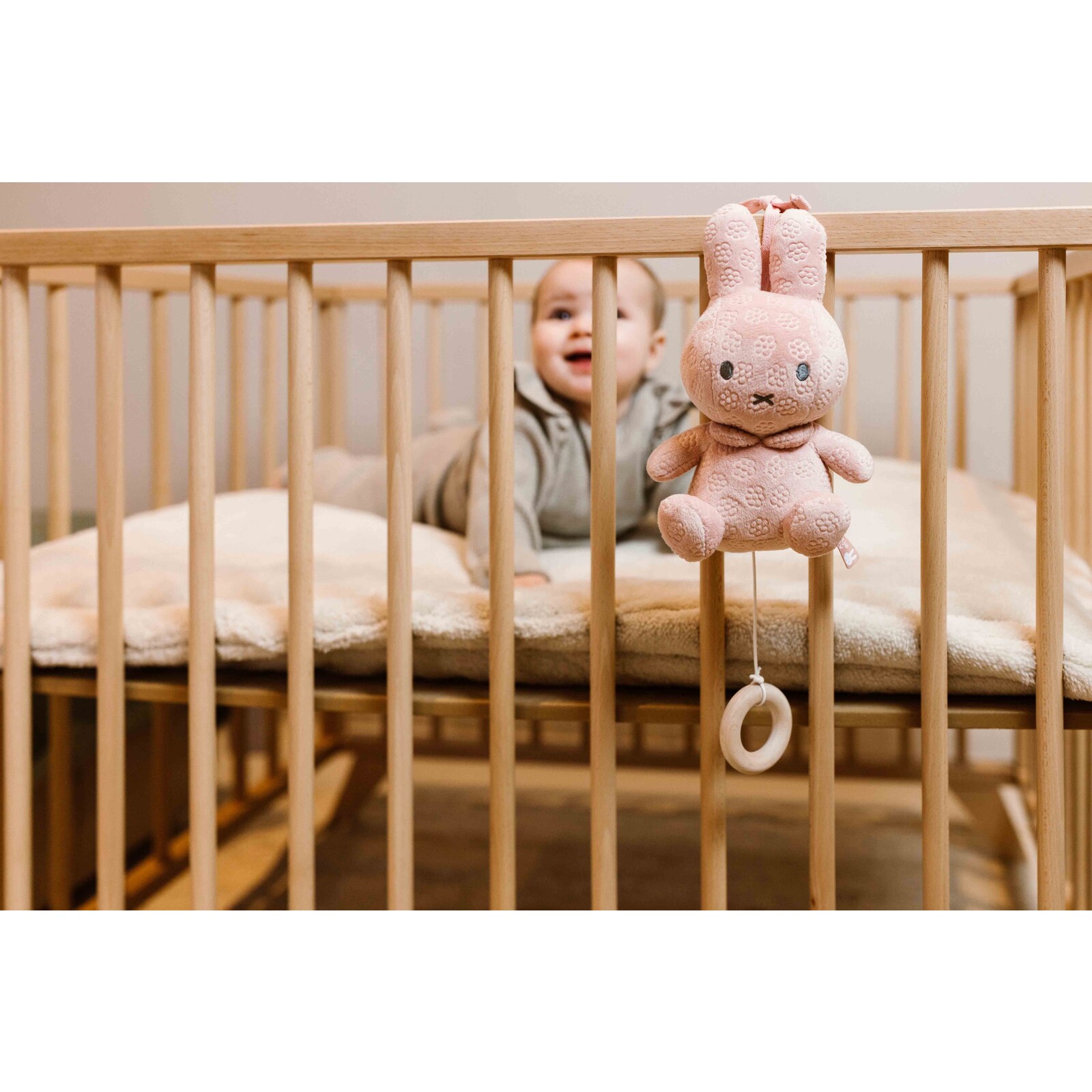 Nijntje muziekdoosje pink flower