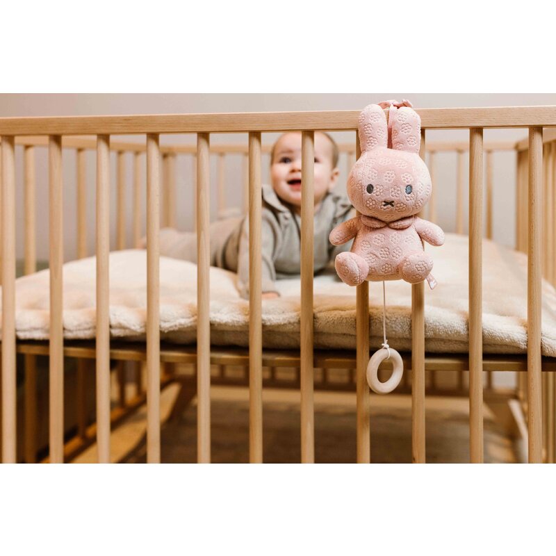 Miffy music box pink flower