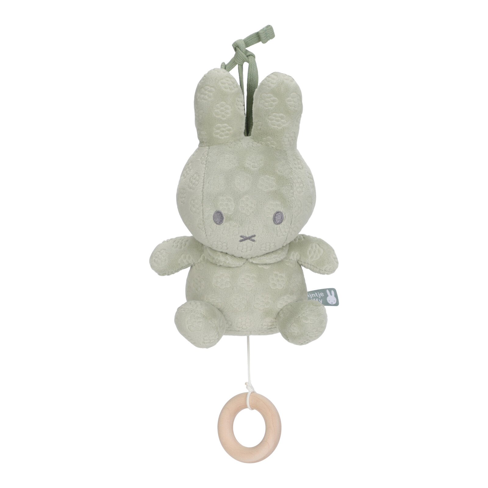 Miffy music box green flower