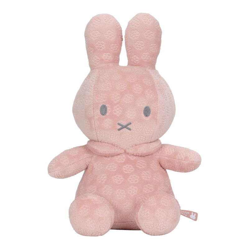 Nijntje knuffel 30cm pink flower