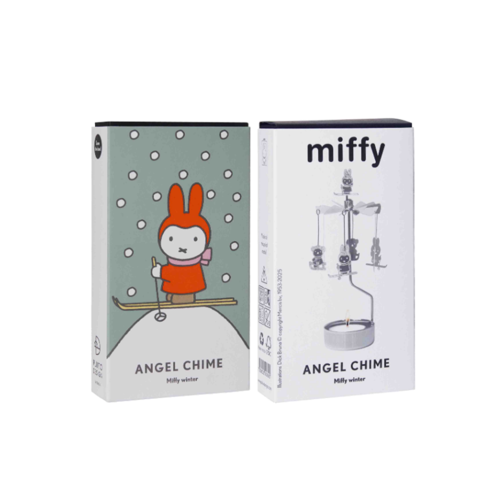 Rotary candle holder Miffy winter