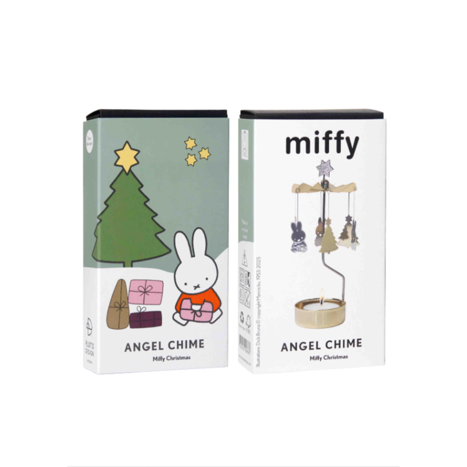 Rotary candle holder Miffy Christmas