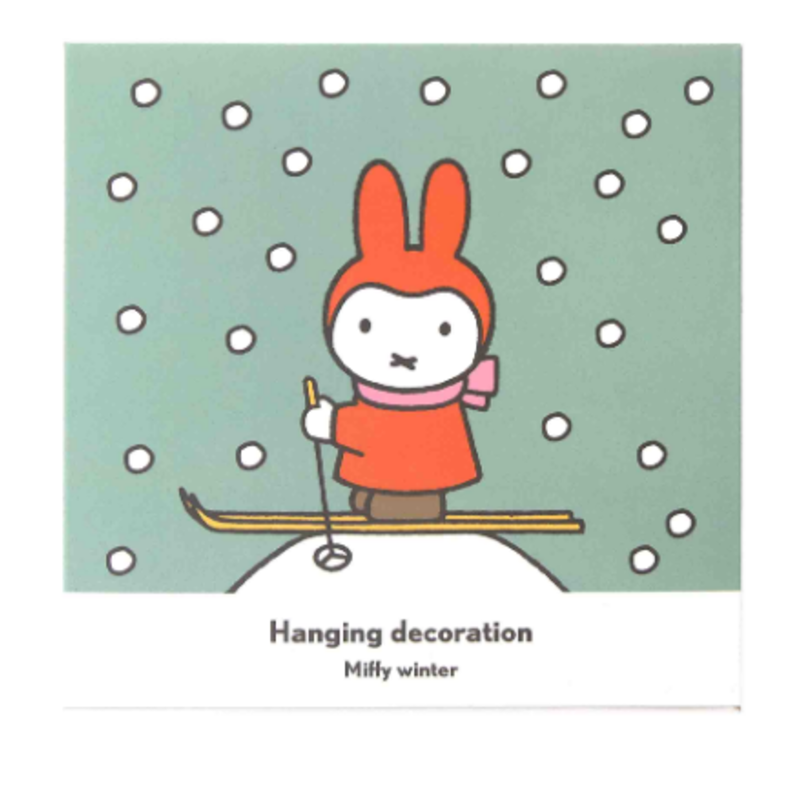 Miffy Winterdeko-Anhänger