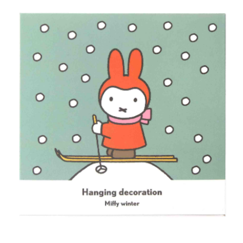 Miffy Winterdeko-Anhänger
