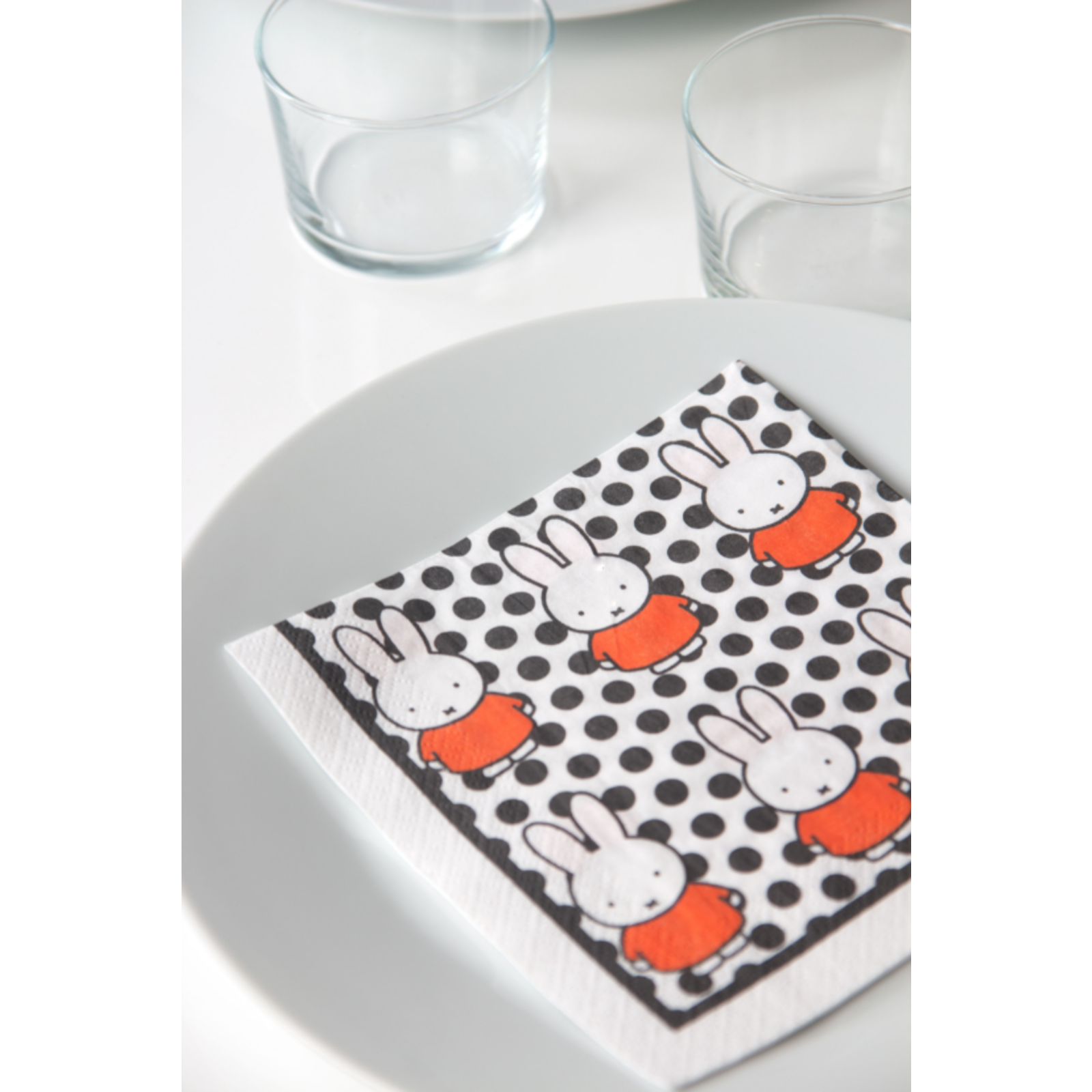 Miffy dotted napkins