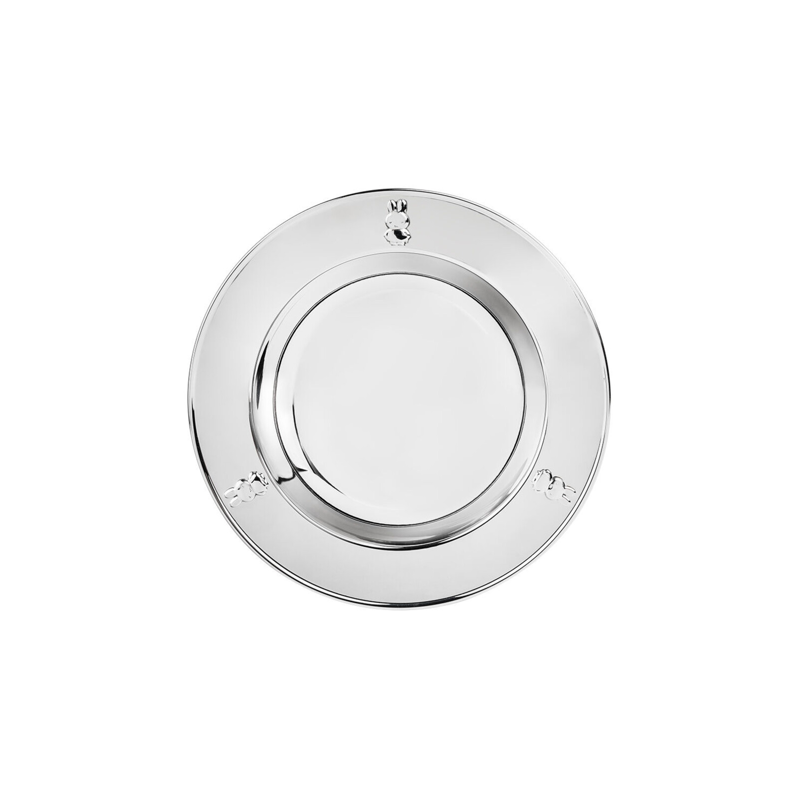 Children's cup and plate Nijn set - stainless steel