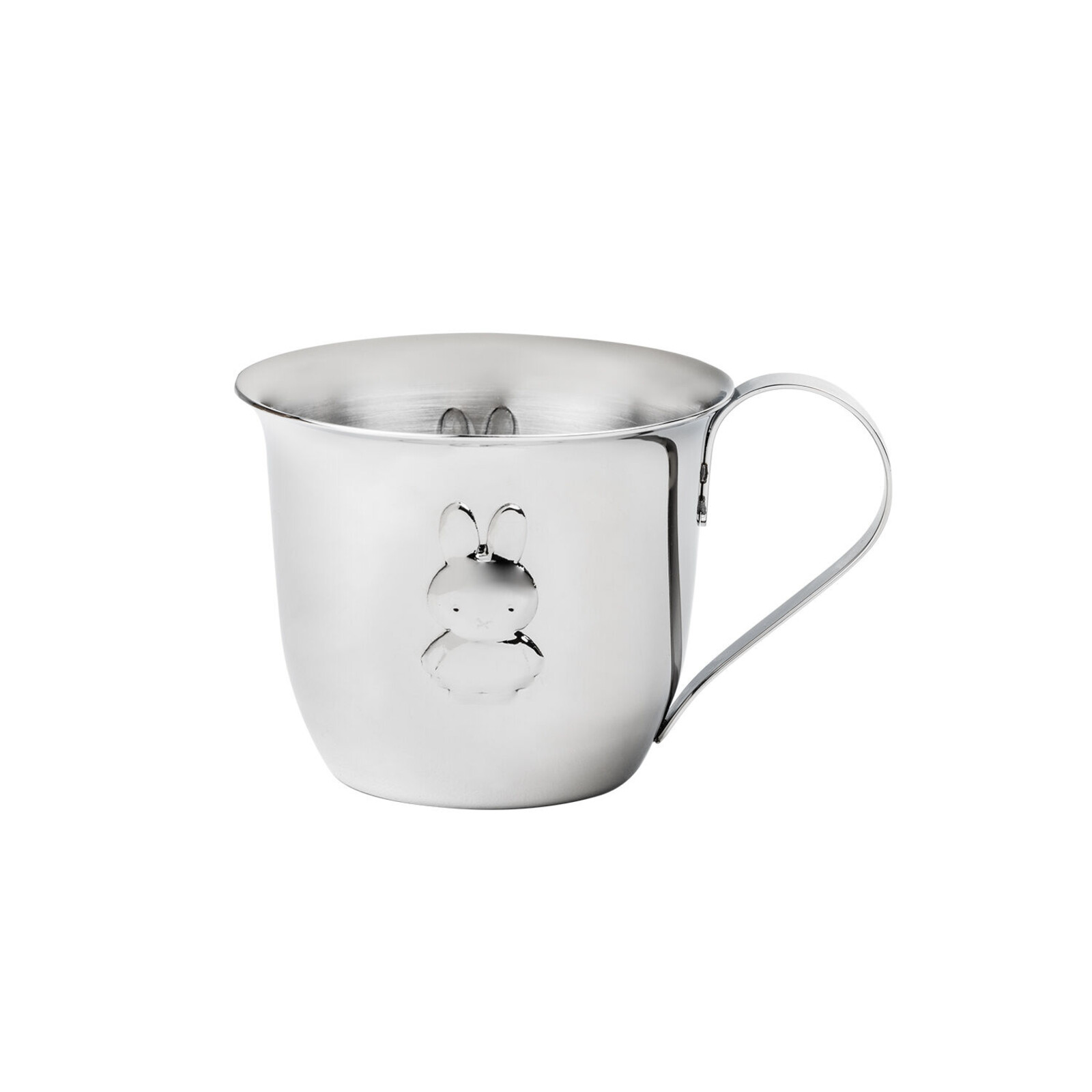 Kindertasse und Teller Nijn Set - Edelstahl