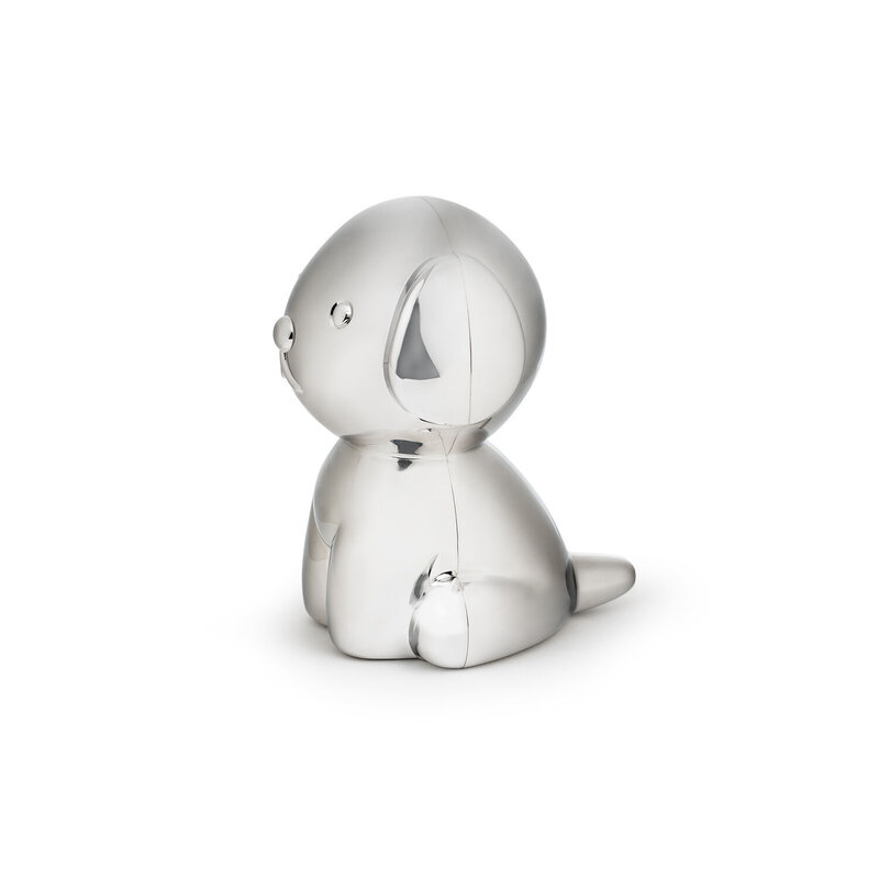 Spaarpot snuffie zilver