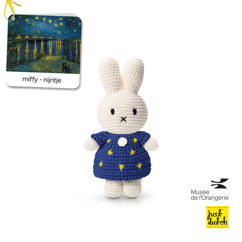 Miffy handgefertigt und ihr Sternennachtkleid