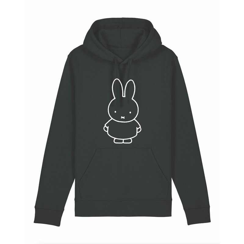 Miffy hoodie black M