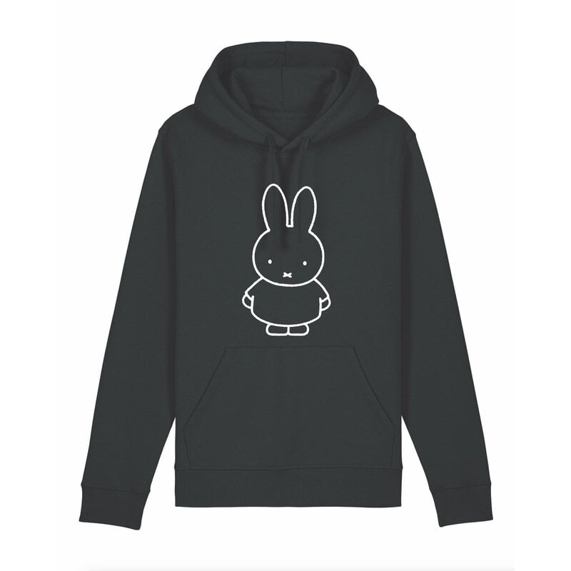 Miffy Kapuzenpullover schwarz M