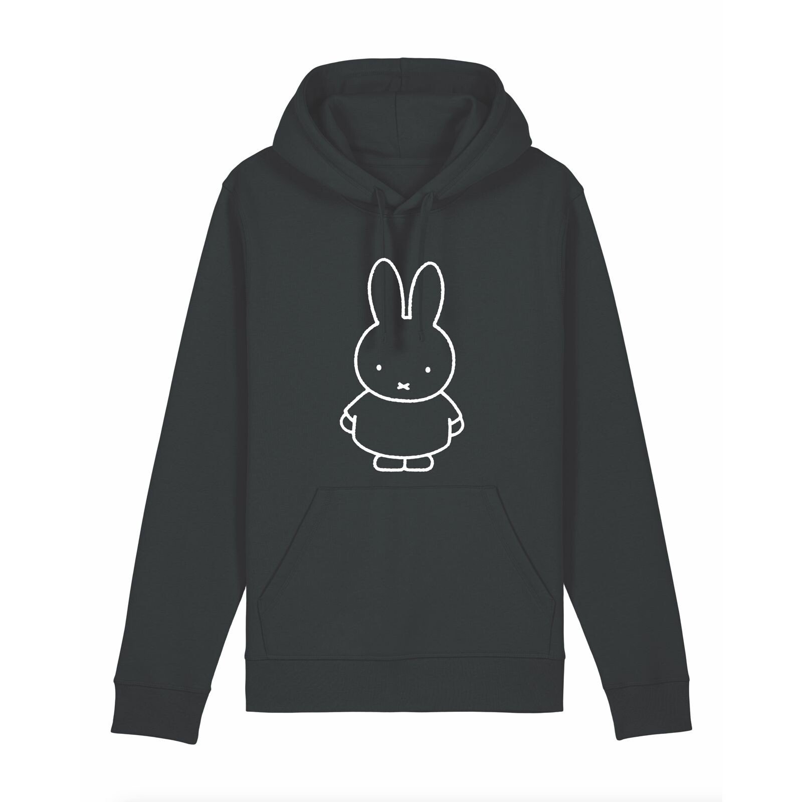 Miffy Kapuzenpullover schwarz XL