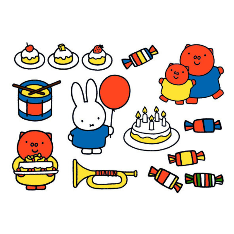 Miffy tattoos party