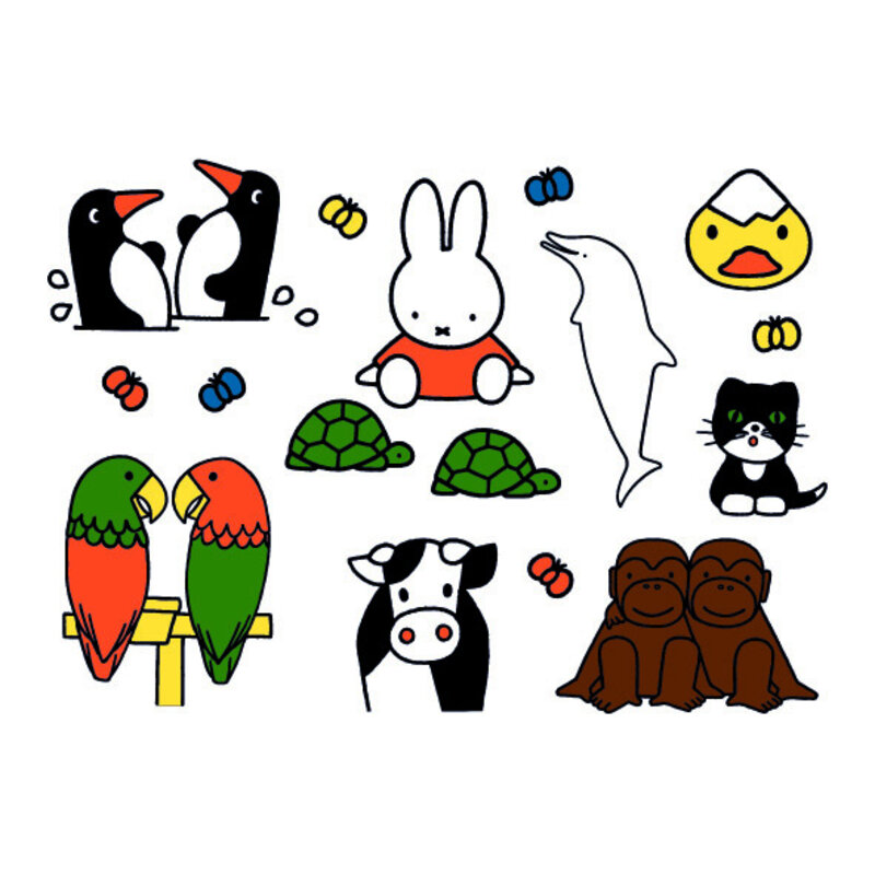 Miffy tattoos animals