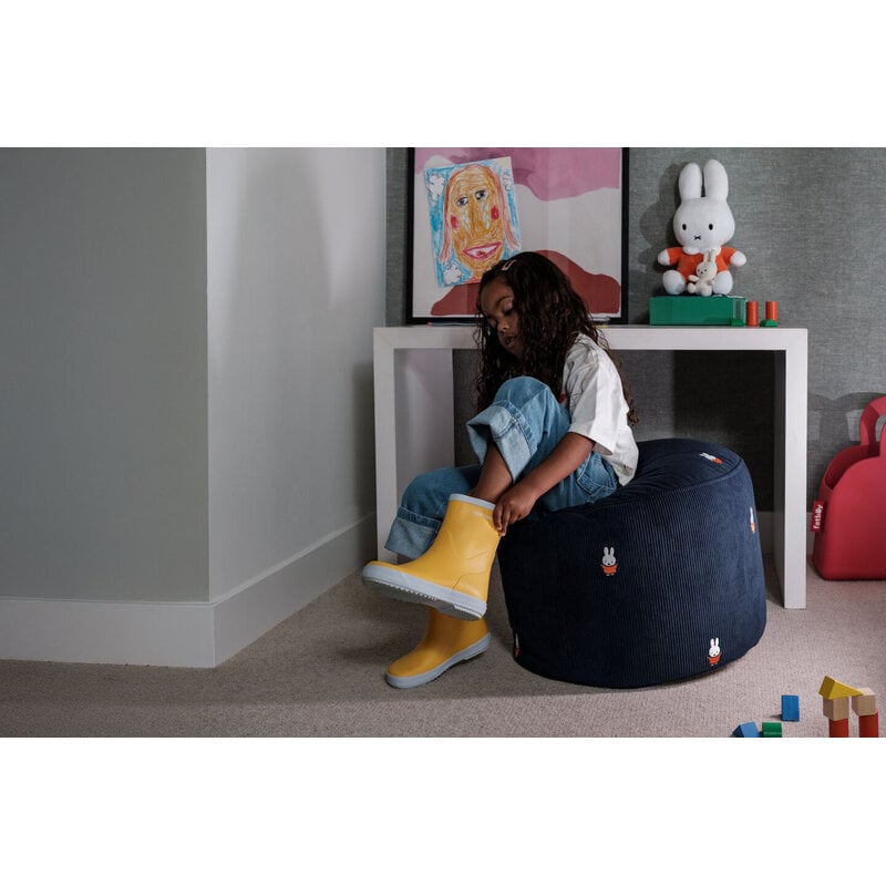 Fatboy Pouf Cord Miffy tiefblau - point