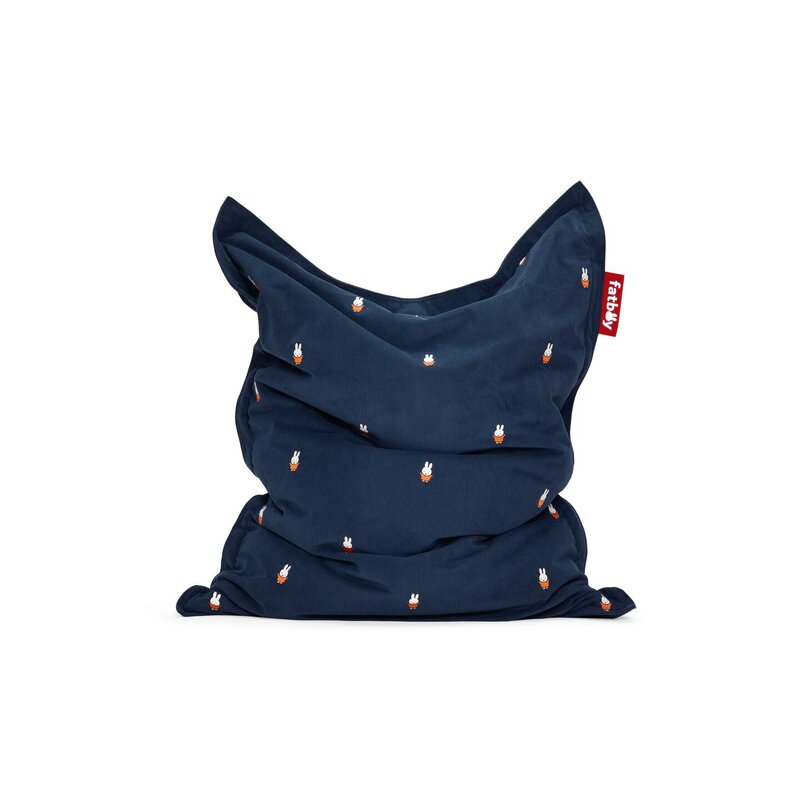 Fatboy Original Slim Sitzsack Cord Miffy tiefblau